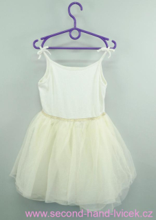 Dívčí šaty s tylovou sukní H&M vel. 128