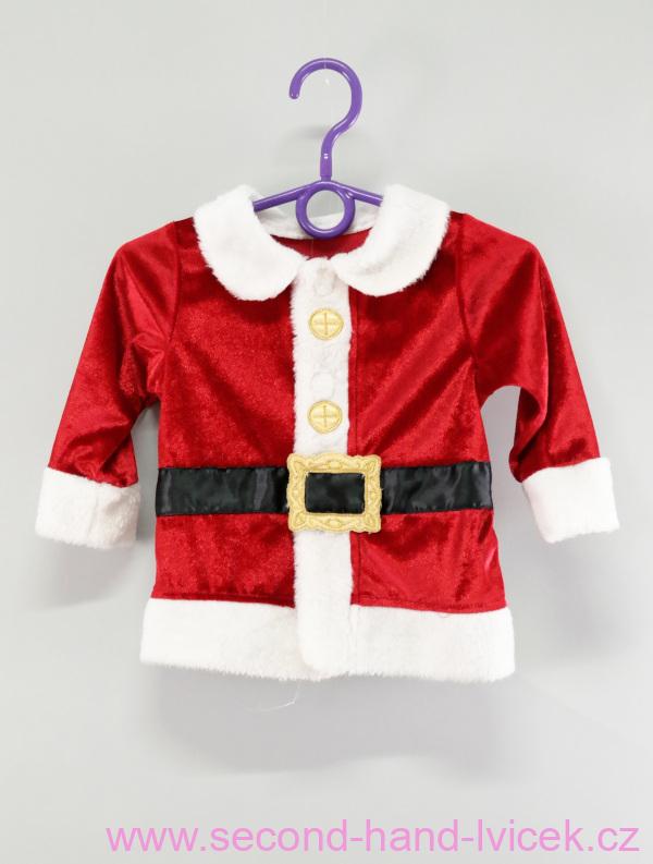 Sametový kabátek Santa MARKS&SPENCER vel. 86