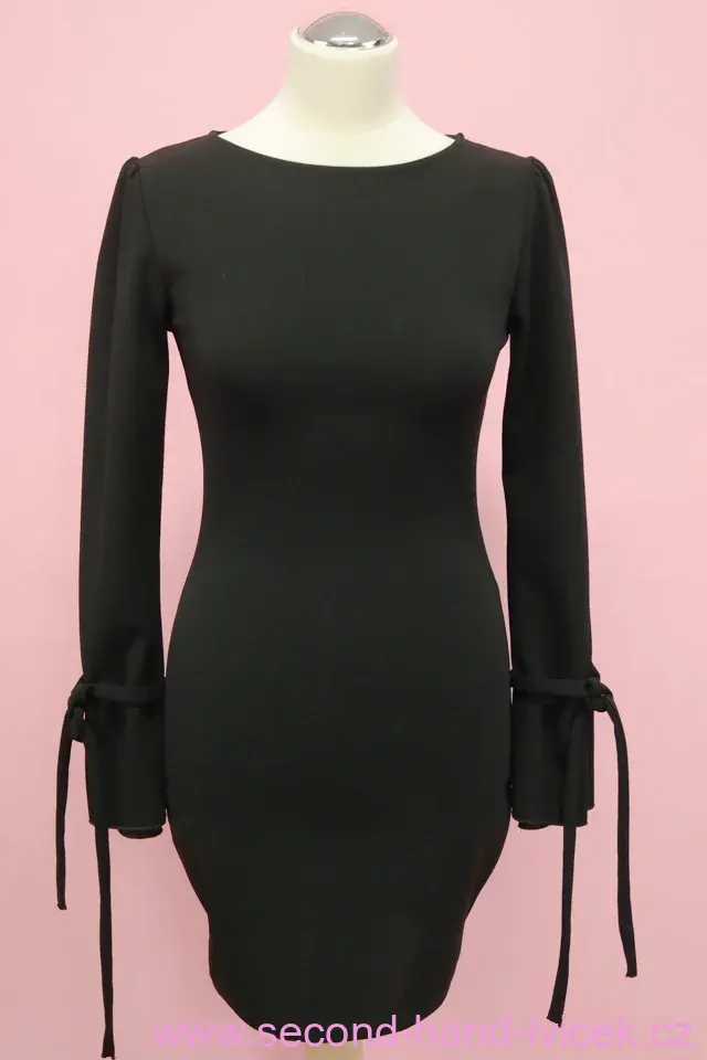 ZARA černé mini šaty vel. S