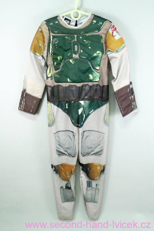 Kostým Star wars Boba Fett vel. 5-7 let