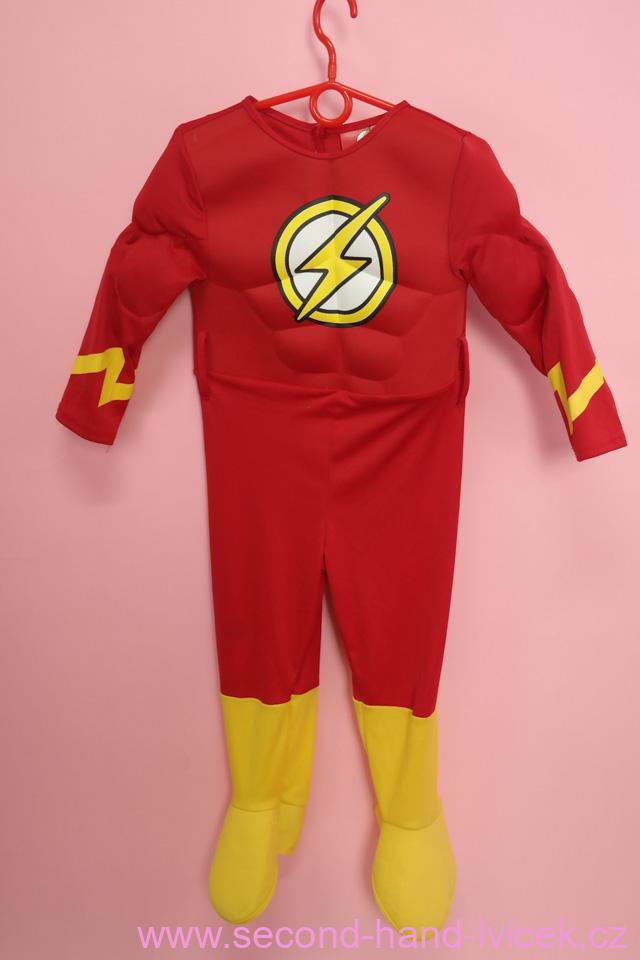 Dětský kostým Flash vel. 104