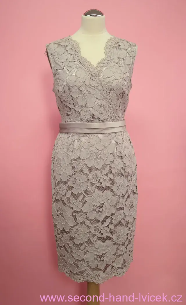 Jacques Vert krajkové šaty vel. 38