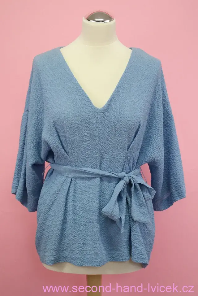 Asos halenka s páskem a netopýřími rukávy vel. 36