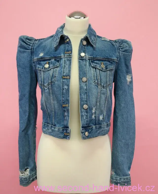 ZARA džínová bunda vel. S 5252/016/400
