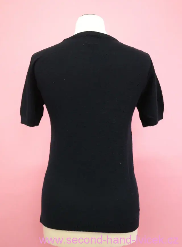 Úpletový top s proužky RIVER ISLAND vel. S