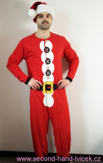 Vánoční overal Santa vel. XL  