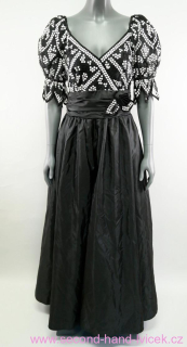 Vintage dlouhé společenské šaty La Regina vel. 40