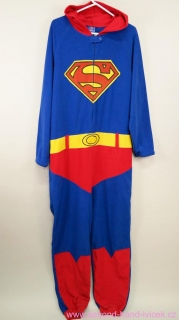 Kostým/overal na spaní SUPERMAN vel. L