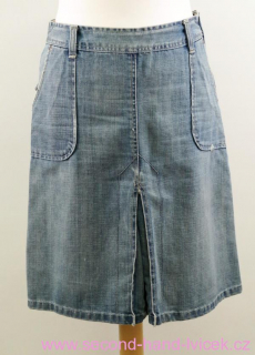 Riflová sukně se skladem H&M vel. 38