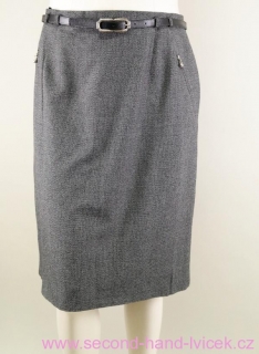 Vlněná sukně s pepito vzorem vel. 46