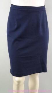 Tmavě modrá úpletová sukně Boden vel.46