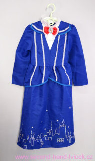 Dívčí kostým Mary Poppins vel. 116 