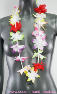 Havajské květy na krk