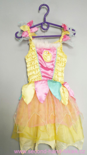 Karnevalové šaty s kuřátkem a labutěnkou 4-7 let