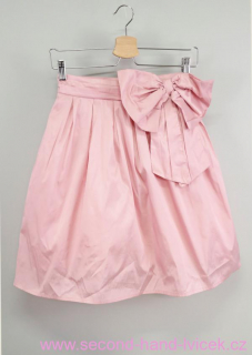 Dívčí růžová taftová sukně NEXT vel. 146