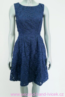 Tmavě modré šaty Orsay vel. 36