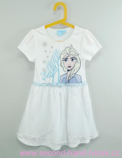Dívčí šaty ELZA Ledové království vel. 122